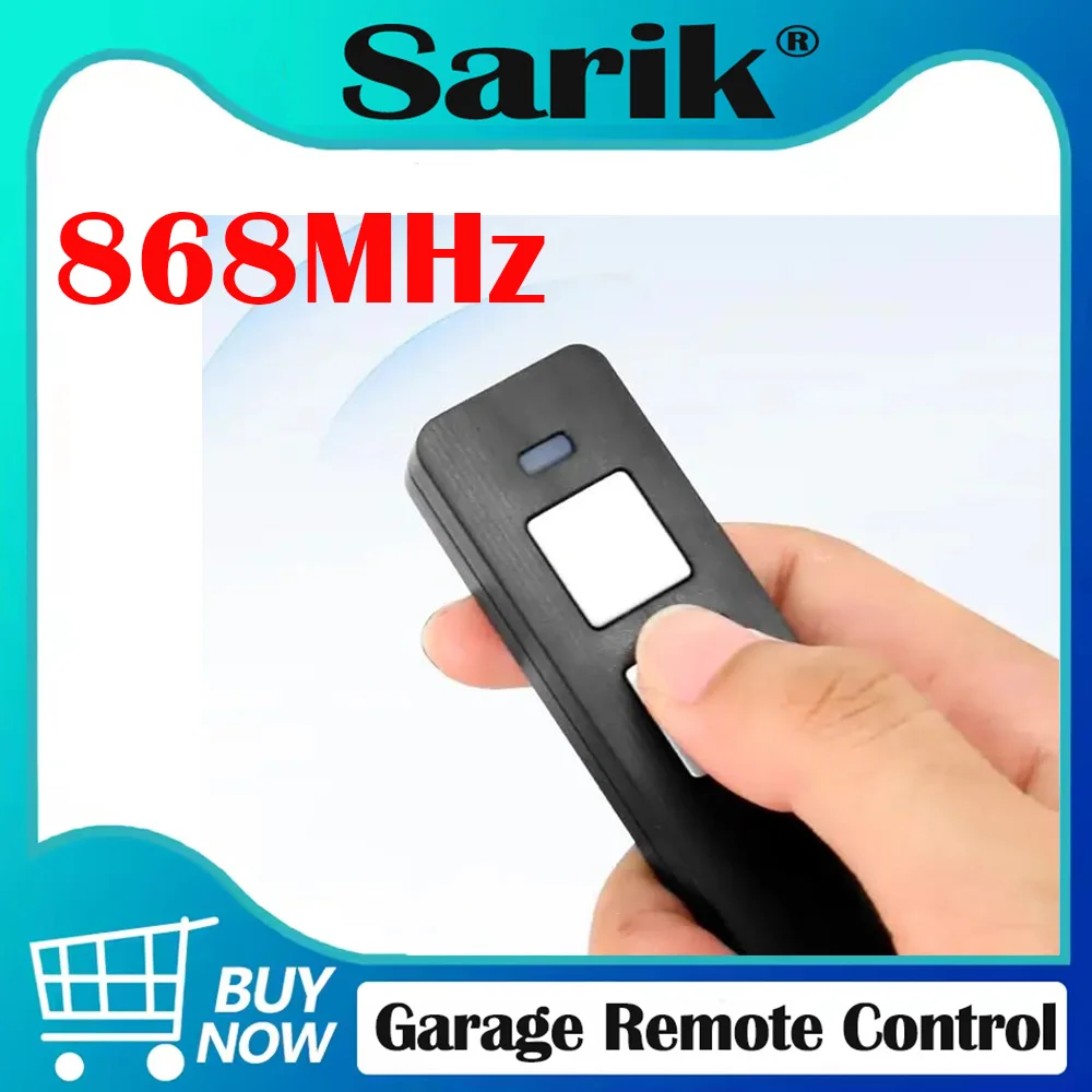 

868MHz Remote Control Garage Door Compatible with SOMMER 4 Channels Transmitter for 4018V000 4/4015862001900/S10019-0001