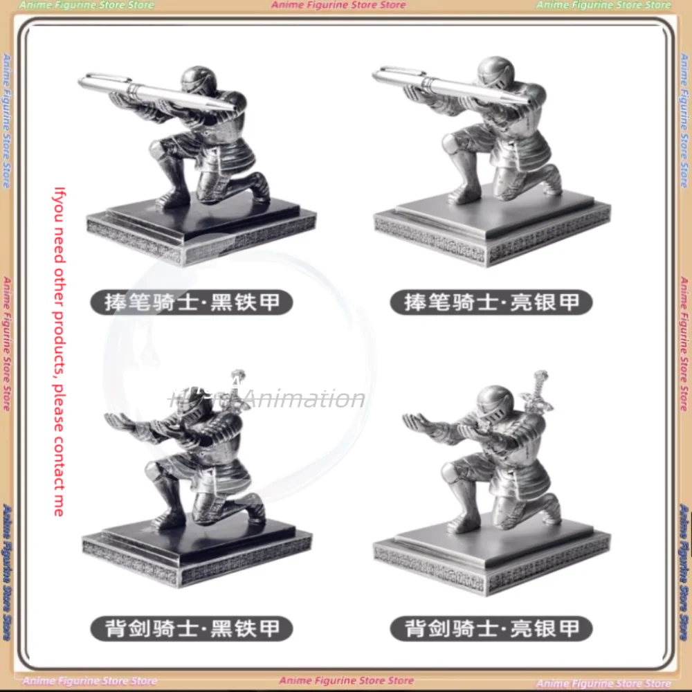 

Ancient Roman Knight Black Iron Armour Knight with Long Sword Knight with Pen Shiny Silver Armour Nendoroid Desktop Item