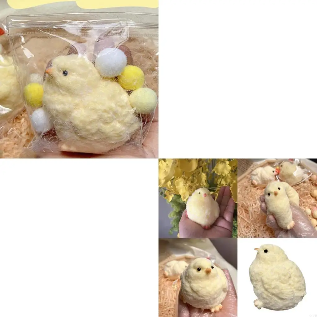 Juguete para reducir estrés, pollito suave, descomprimir ansiedad, para oficina, escuela, niños, juguete Animal para