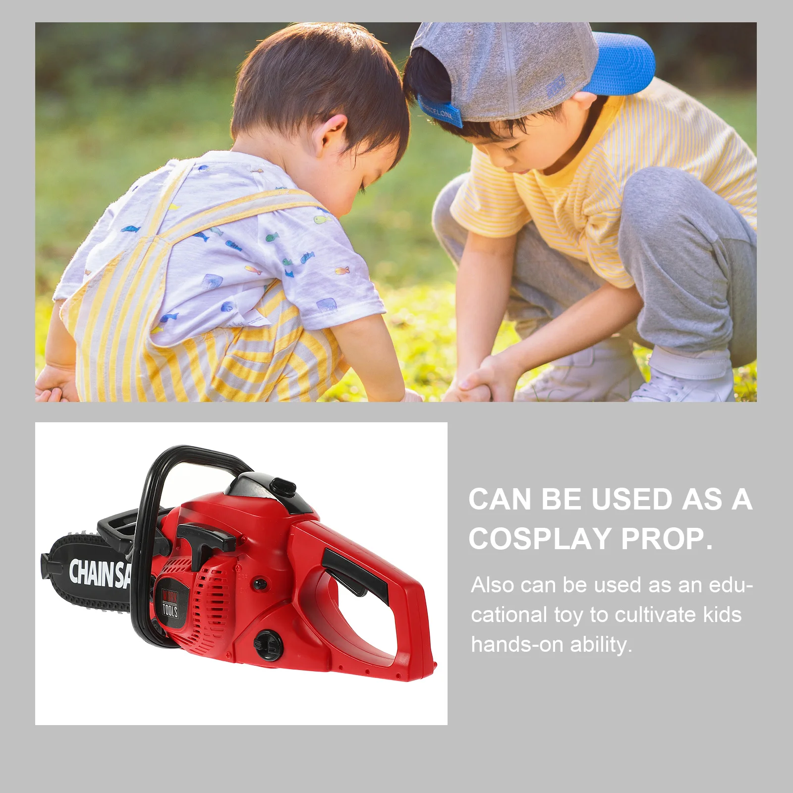 

Children'S Simulation Tool Smooth Educational For 4-6 Years Kids Maintenance Plaything Cosplay Prop