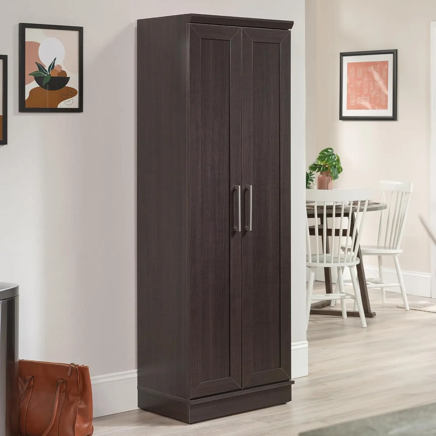 HomePlus Storage Шкафы для кладовки, L: 23,31 x W: 17,01 x H: 71,18 дюйма, Dakota Oak finish