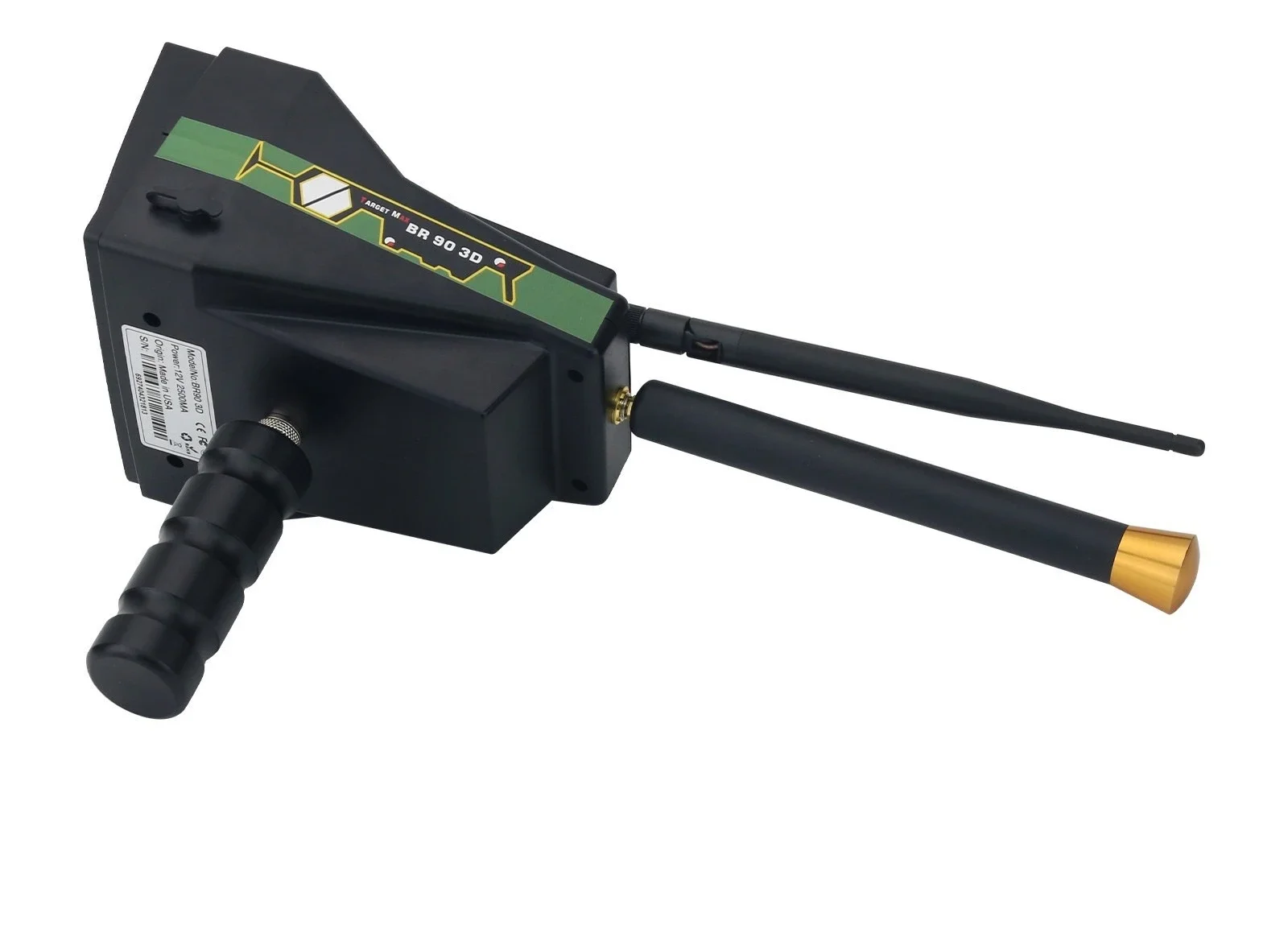 TAOMaxGeek Gold Star BR90 3D TARGET MAX 0-1000m Long Range Gold and Metal Detector for Gold/P G/Silver/Copper/Iron/Tin/Gem