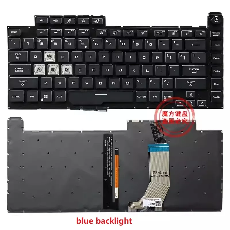 New US Keyboard Backlight for ASUS S5D G531 G531GT GL531 G532 S5D GT G512L Laptop