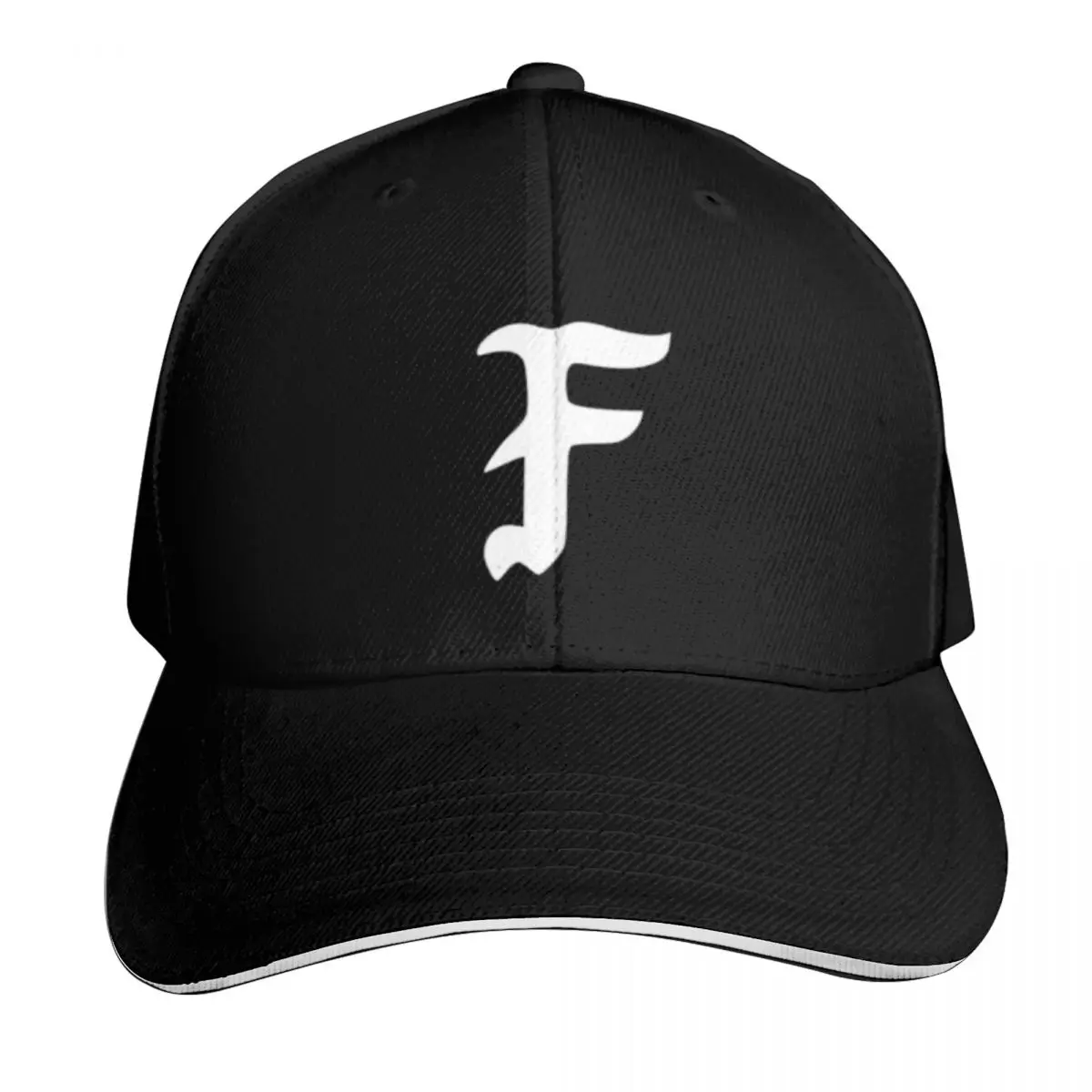 Forward Observations (1) Baseball Cap Contrast Two Tone Brim Snapback Flat Bill Strapback Dad Hat