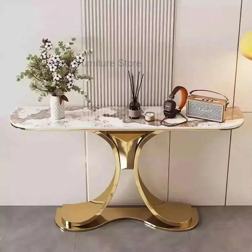 

Simple Unique Hallway Table Trendy Beauty Delicacy Modern Corner Table Design Minimalist Tabel Console Hallway Table Furniture