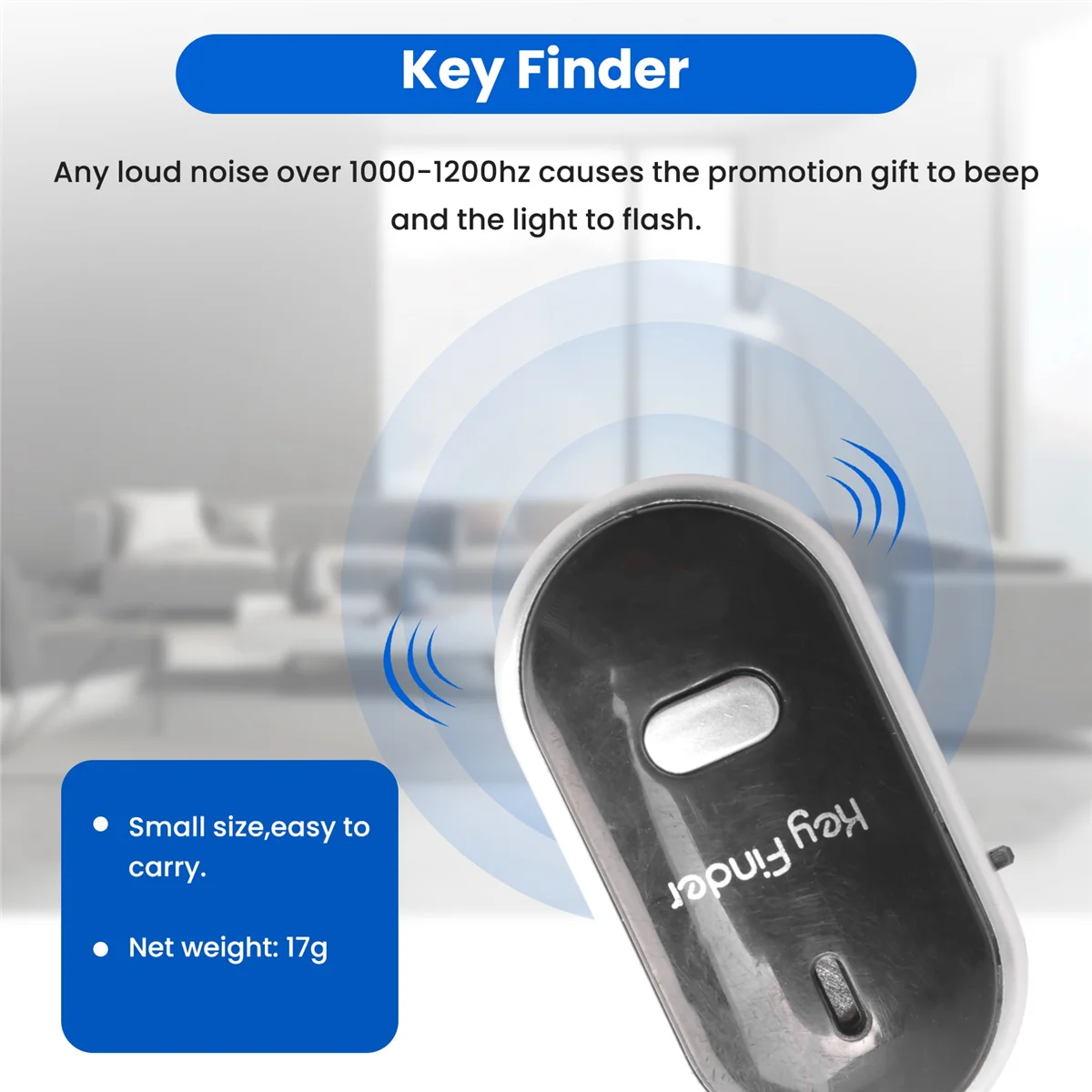 BVBV 2 шт., свисток, поиск потерянных ключей, мигающий звуковой сигнал, локатор, дистанционный брелок, светодиодное кольцо