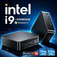 2026 Intel Core I9 10980HK Mini PC Windows 11 32GB DDR4 512GB 1TB SSD Portable Gaming Mini PC WiFi6 BT5.2 4K Mini Computer PC