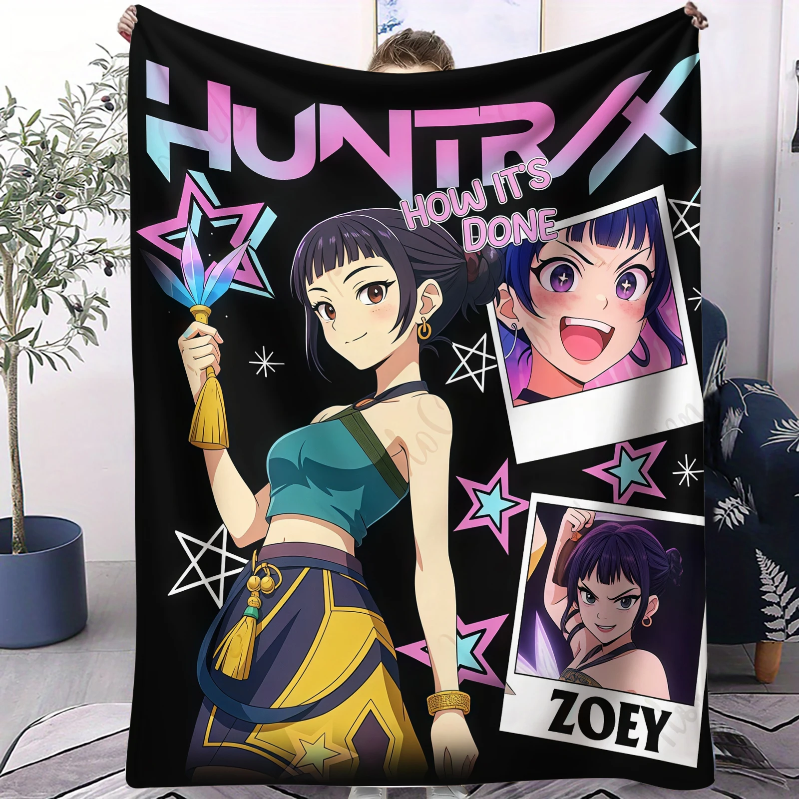 K Pop Hot Anime Flanell Decke Abdeckung Wärme Weiche Multifunktionale Dekorative Decke Universal Multifunktionale Decken Geschenke