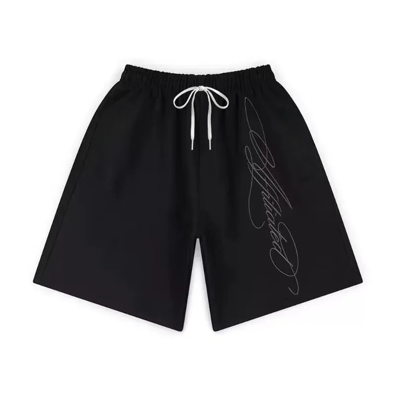 2026 Baggy Sports Jogging Summer Casual Basketball Y2K Harajuku Street Fashion Acrylic Knit High Waist Shorts for Men and Women