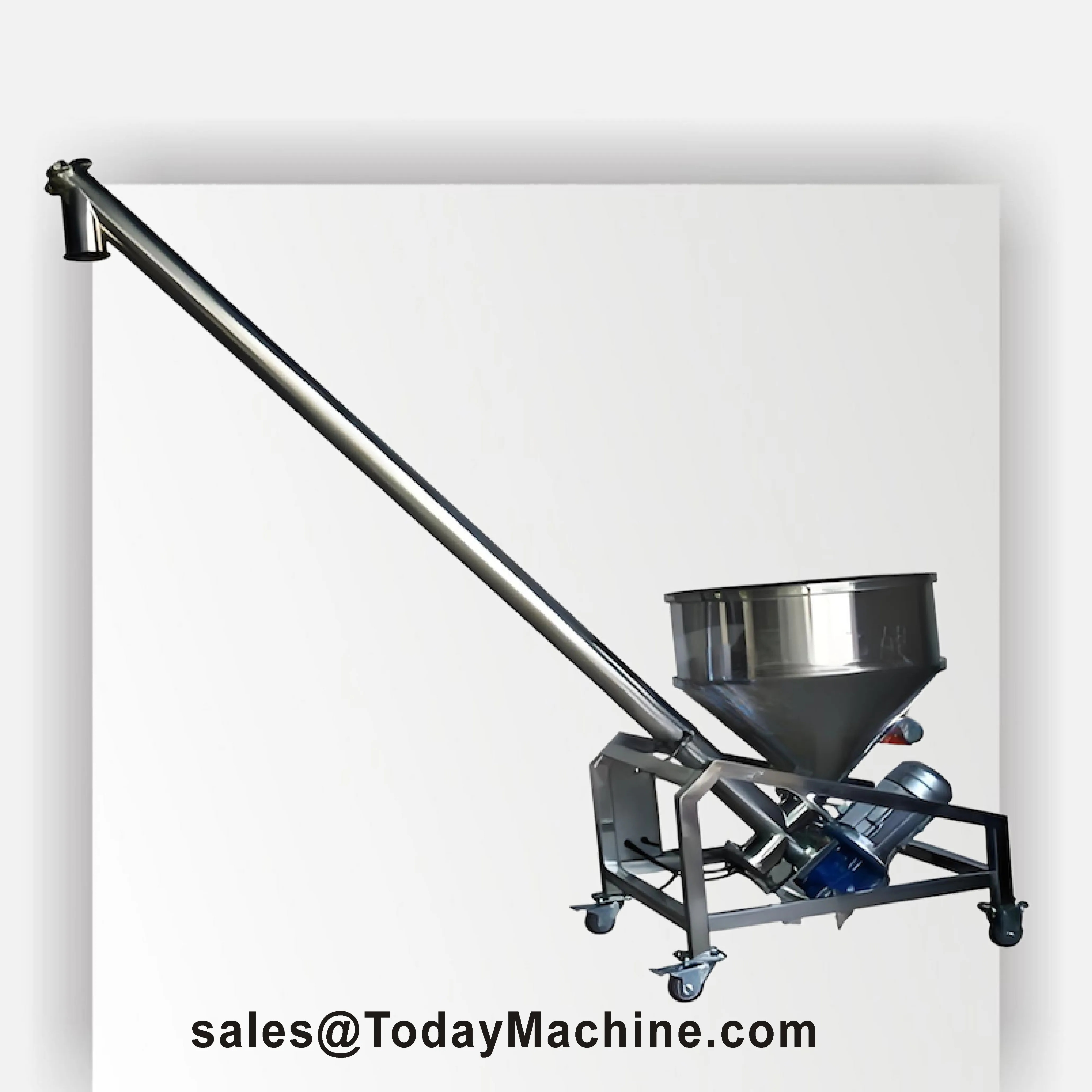 Best Selling Industrial Small Screw Conveyor with Motor & Bearing Flexible Screw Grain Conveyor