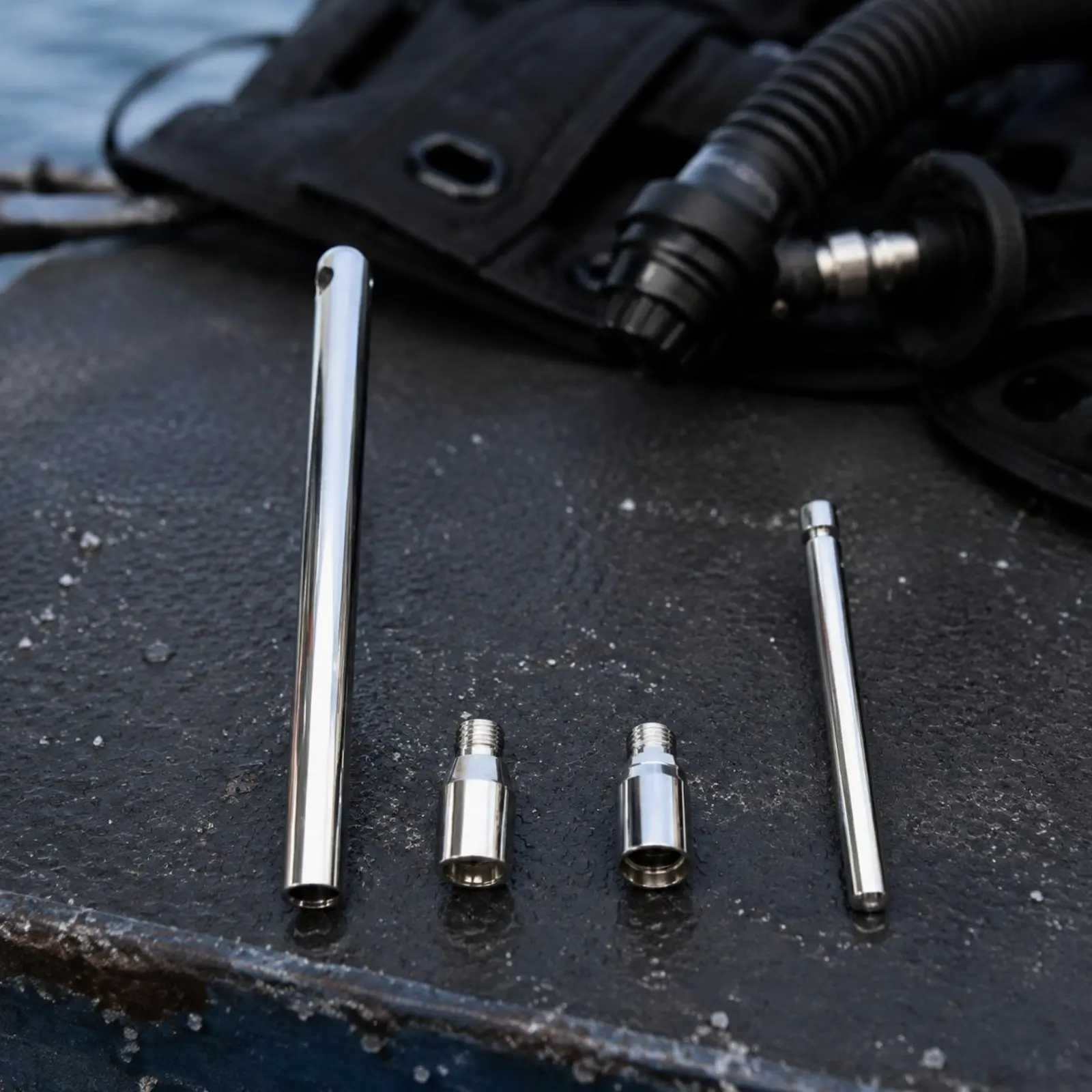 Dive Hose Sleeve Tool Chrome Plated Diving Hose Installation Tool for Divers