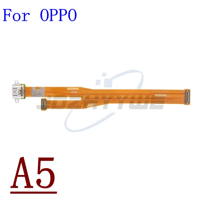 Original USB Charging Port Board Dock Plug Connector Flex Cable For OPPO A1k A3 A5 A7 A7X AX7 A8 A9 A12 A17 A31 A33 2020