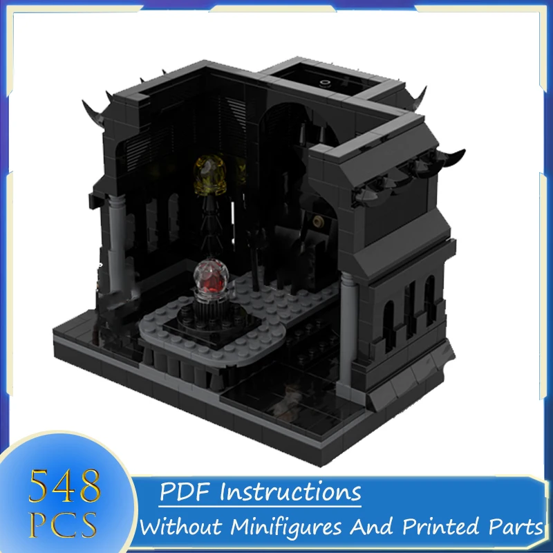 

Classic Movie Series Duel Scense Model Building Blocks Moc Lords Rings DIY Display Assembly Creative Bricks Toy Gift