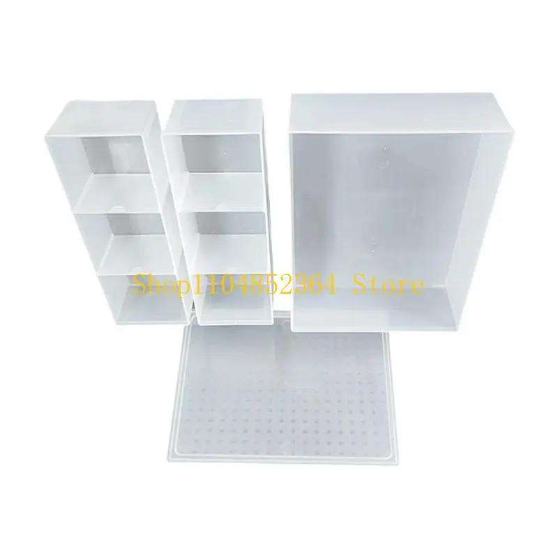 652F Hộp lưu trữ trong suốt nhẹ nhàng