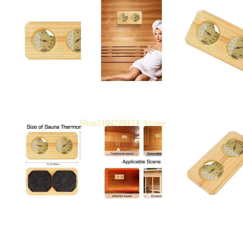Steam Room Wall Mounted Temperature Dampness Observe Top Sale
