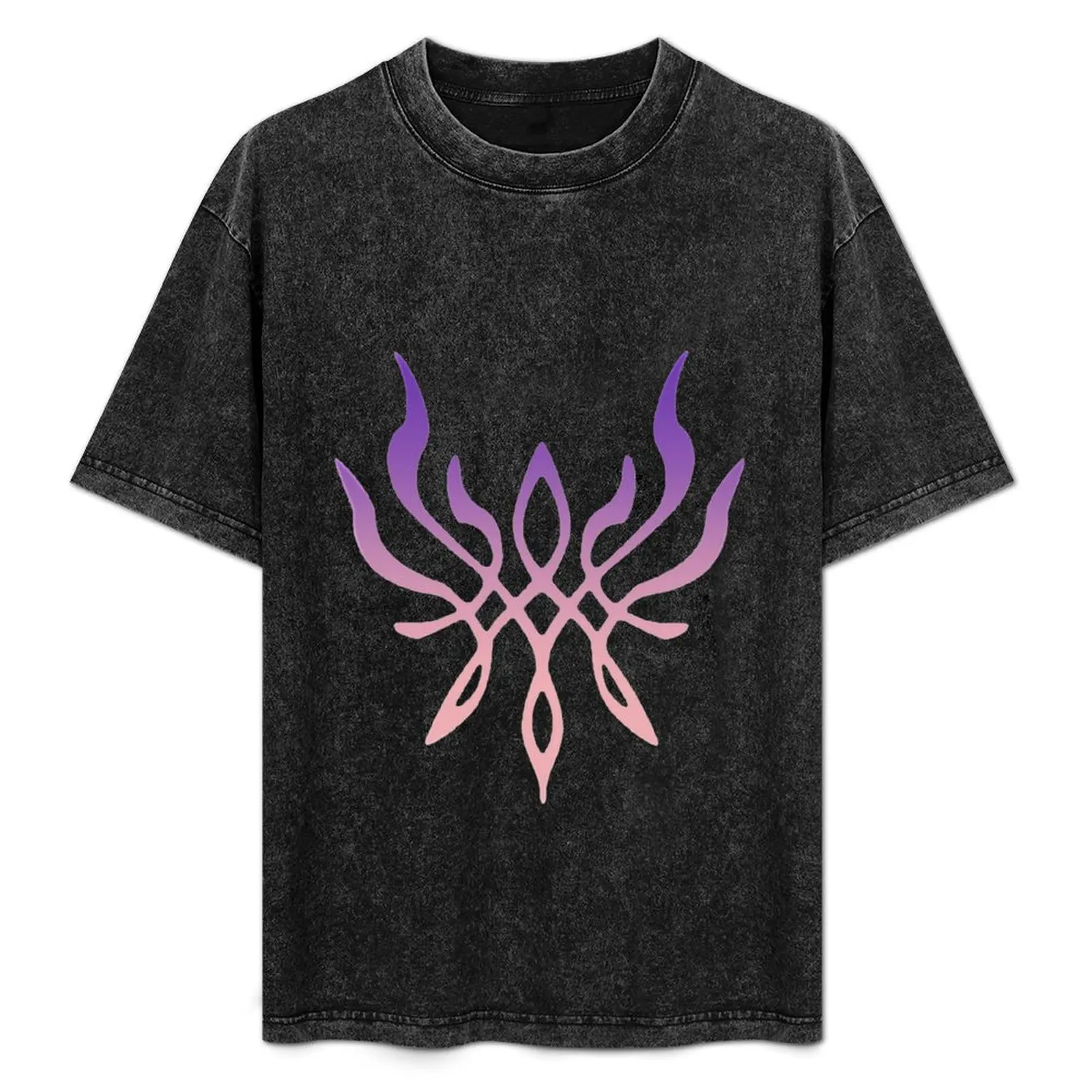

Crest of Flames T-Shirt Casual Minimalist Short Sleeve Top