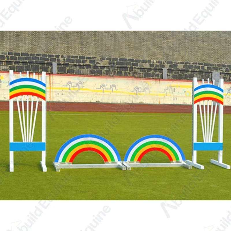 ปีกกระโดดขี่ม้าอลูมิเนียมสําหรับการฝึกม้า