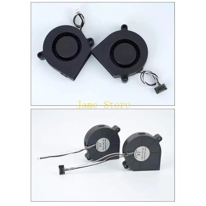 LX0B 5015 Bearing Cooling Unit For Printing Machines 52x52x15mm 6CFM Output Soft Noise Feature