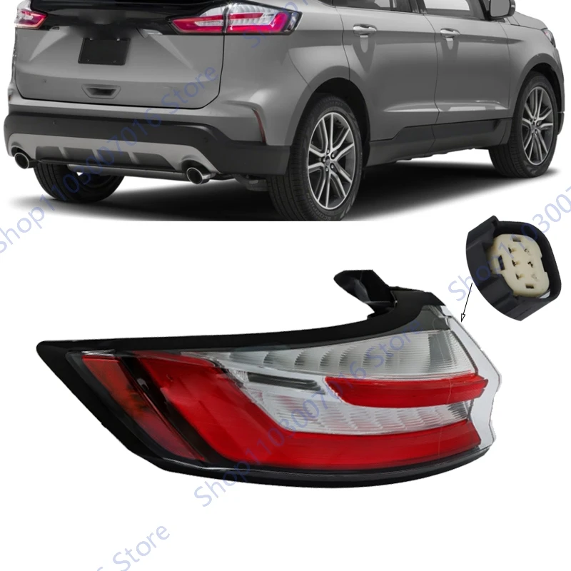 

Rear Tail Light Assembly Signal Lamp For Ford Edge US Version Titanium St St-Line 2019-2021 Rear Brake Light Warning Tail Light