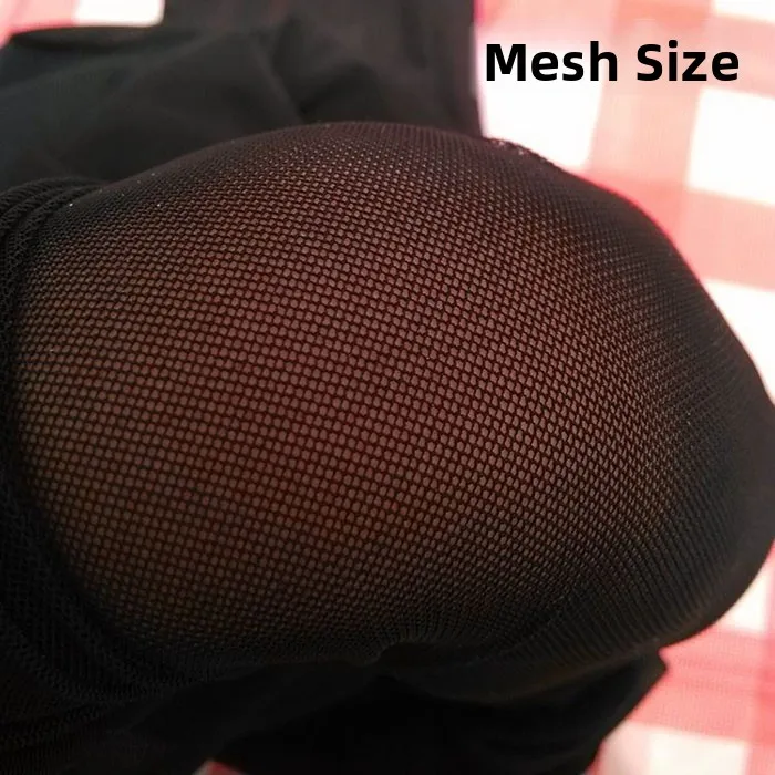 超薄型夏メッシュレギンスアンチキャッチ糸靴 9 ピース大きいサイズ痩身効果ベースレイヤーパンツ