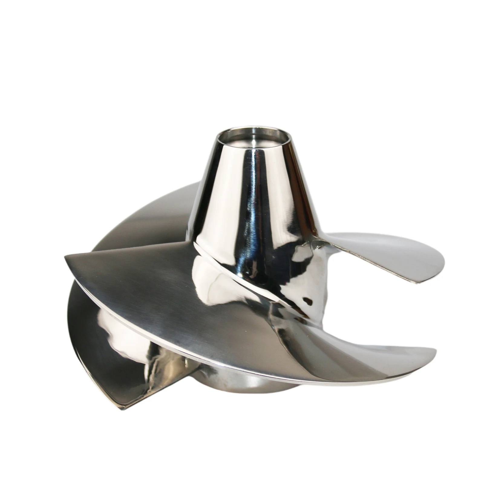 Boatman 155MM Jet Ski Impeller OEM:6AE-R1321-00-00 Compatibility models:Fit Yamaha VX700 ,Jet-Ski Propeller 3- Blades Polished