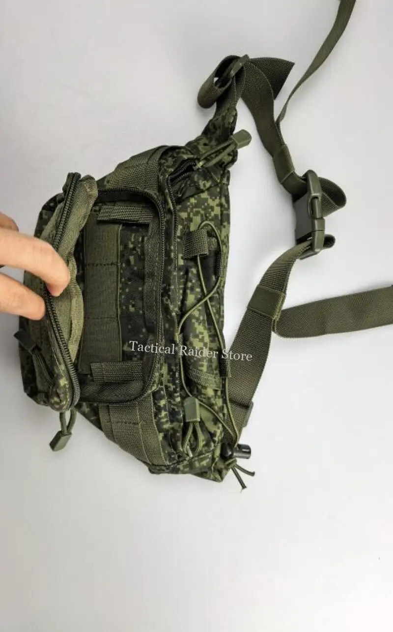 Riñonera táctica MOLLE impermeable – Pequeña para ciclismo y camping - imagen 2