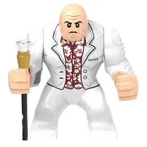 Disney-Mini Building Blocks Modelo, Figuras Tijolo, Grande Duende, Homem-Aranha, Homem de Ferro, Veneno, Capitão Falcão, Deadpool, Armadura Técnica, Cidade Presente Brinquedos 10 principais vendas lego technic grande - №7