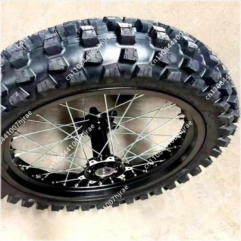 17 Inch Supermoto Wheel Set with 70/90‑17 & 90/80‑17 Tires Fit for Surron Light Bee Ultra Bee LBX Electric Dirt Bike Accessories