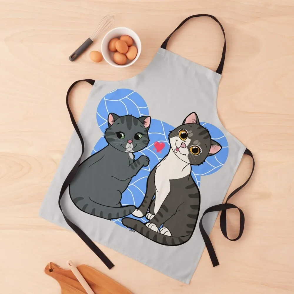 

Copy of Kathy's Babies Grey Apron professional hairdressing for women with pocket Apron
