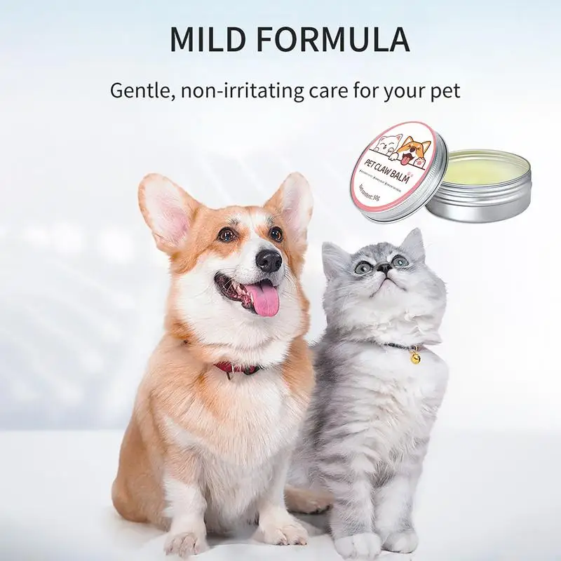 Dog Nose And Paw Balm Dog Paw Cream Cats Dogs Paw Protector Cream Pet Feet Moisturizer Pet Cracks Feet Repair Pet Accessories