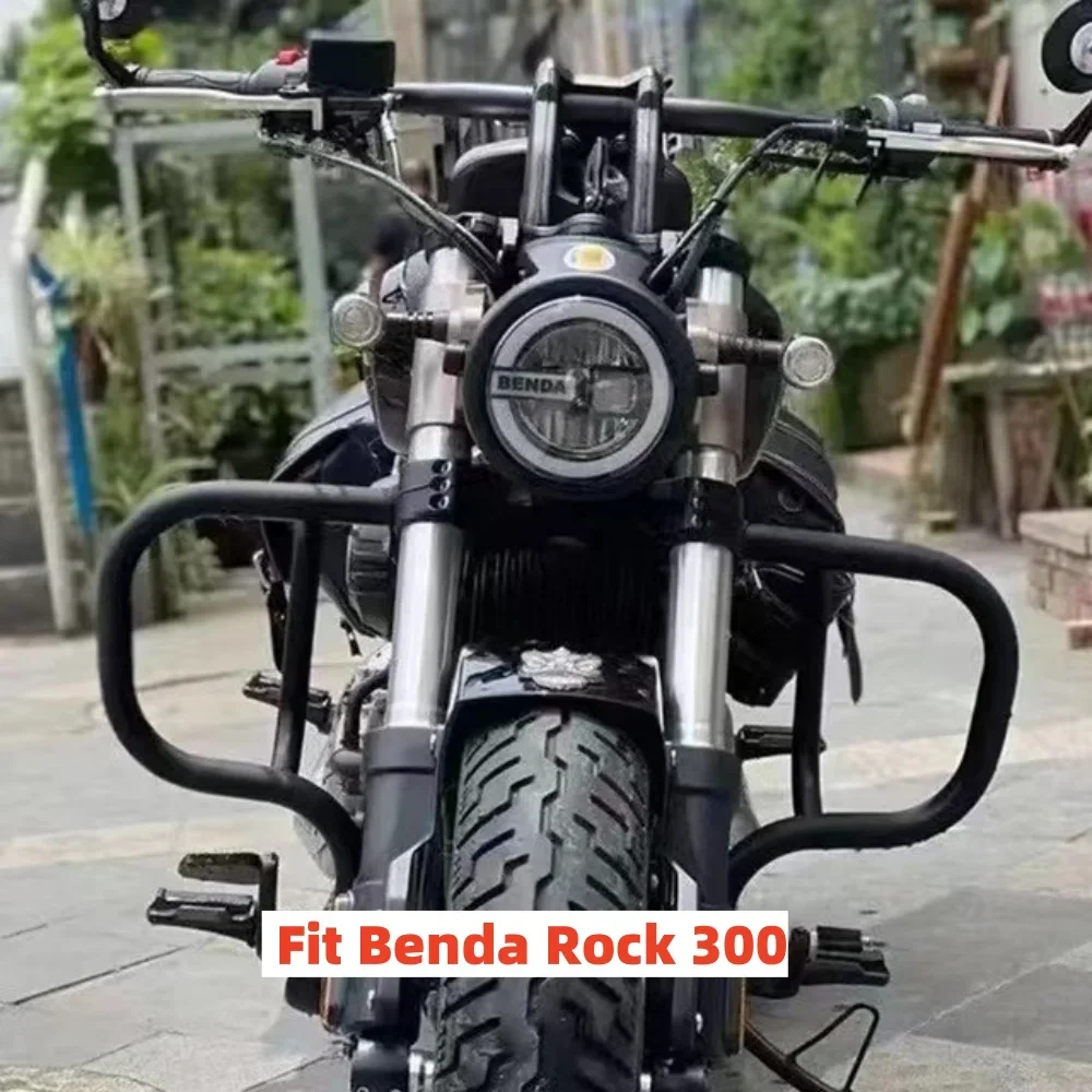 Nowe akcesoria motocyklowe Fit Benda Rock 300 Osłona zderzaka Ochrona przed upadkiem dla Benda Rock 300 Rock 300