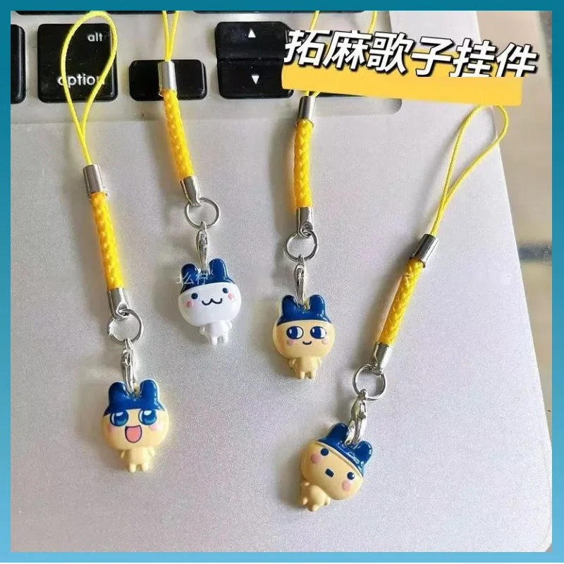 다마고치 전자 애완 동물 귀여운 펜던트 키 체인 가방 참 컬렉션 어린이를위한 깜짝 선물 장난감 피규어 애니메이션 파생
