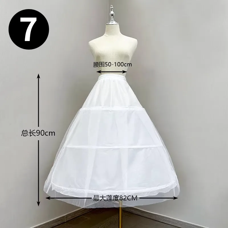 Viktorianischer Rokoko-Unterrock für Hochzeitskleider, Damen-Cosplay-Lolita-Ballkleider-Unterrock, Korsagen-Krinoline-Käfig