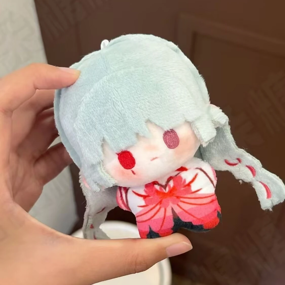 

Original "Ming Chao" game peripheral fan art "Froolo" attribute 10cm printed cotton doll pendant gift