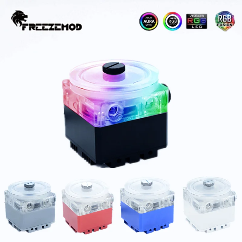 

FREEZEMOD Mute DDC Water Pump,Maximum Flow 960L/H, Maximum Lift 5-6 Meter For PC Water Cooling 5V/12V PU-GCDCB