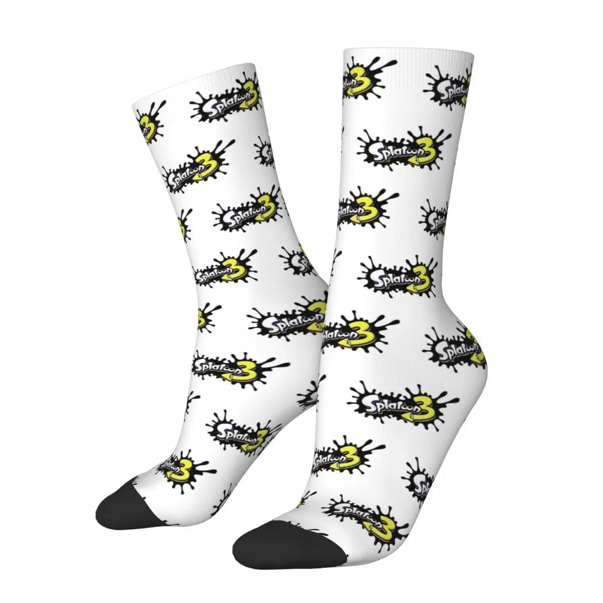 New Men's Socks Casual Splatoon Game Lover Gamer Sock Sport Women's Socks Spring Summer Autumn Winter