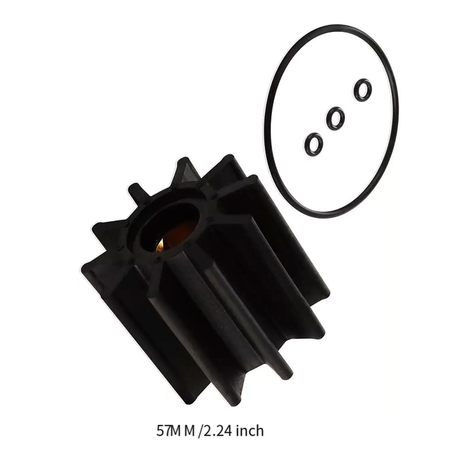 pcm-zr6-ra057034-ra057035-rp061022用、oリング付きのプロ仕様プラスチック製船外機ウォーターポンプインペラー修理キット