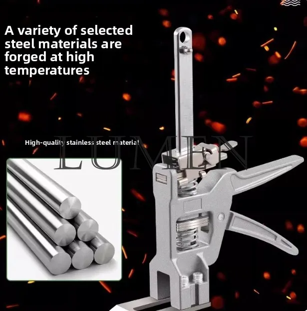 2 pcs Labor Saving Arm Jack 12 Inch Drywall Lift Wall Tile Locator 0-145 mm Height Adjuster Multi-Function Cabinet Jack Board