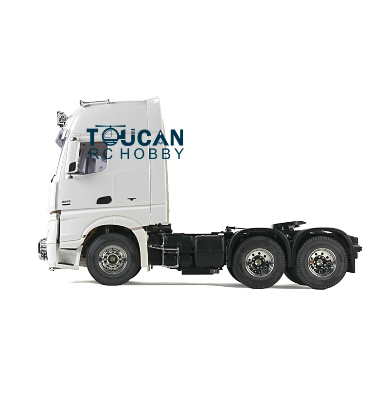 TOUCAN 3Axles Highline 1/14 RC Tractor Truck Remote Control Construction Vehicles Outdoor Cars Toys Gift Trailer DIY KIT Model