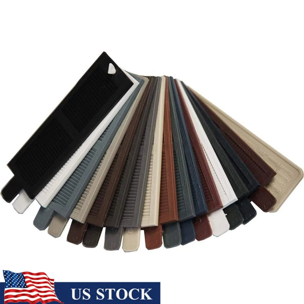 Vinyl Shutter Sample Color Set Organized Loop Visualize Perfect Matching Samples Home Decoration Rectangular Prism Design