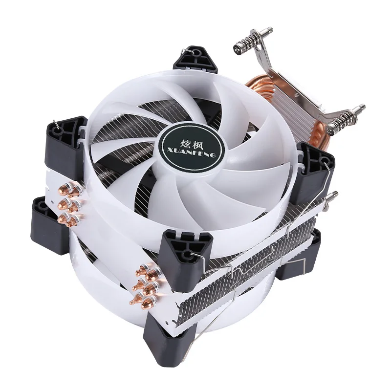 XUANFENG CPU Processor Efficient Cooler 120mm ARGB Fan 4/6 Heat Pipe Compatible LGA2011 2066 x79 x99 775 115x 1200 1700 18xx i7 - view 5