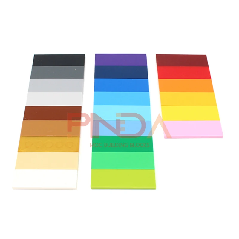 2x6 Dots Creative Size MOC Building Blocks Smooth Thin Flat Tile Figure Educational Bricks Compatible 69729 Toys for Kid - Image 6