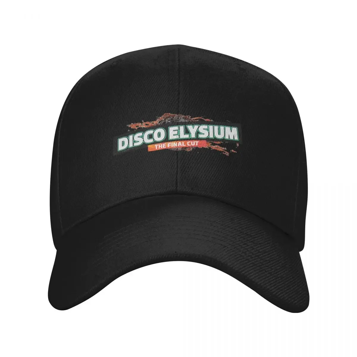 retro letter disco elysium Baseball Cap luxury caps |-F-| golf hat genuine Hat Man Luxury Women Beach Fashion Men's