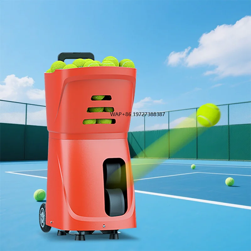 핫 세일 앱 제어 테니스 볼 머신 실내/실외 훈련용 발사기 경기장/스포츠 경기장용