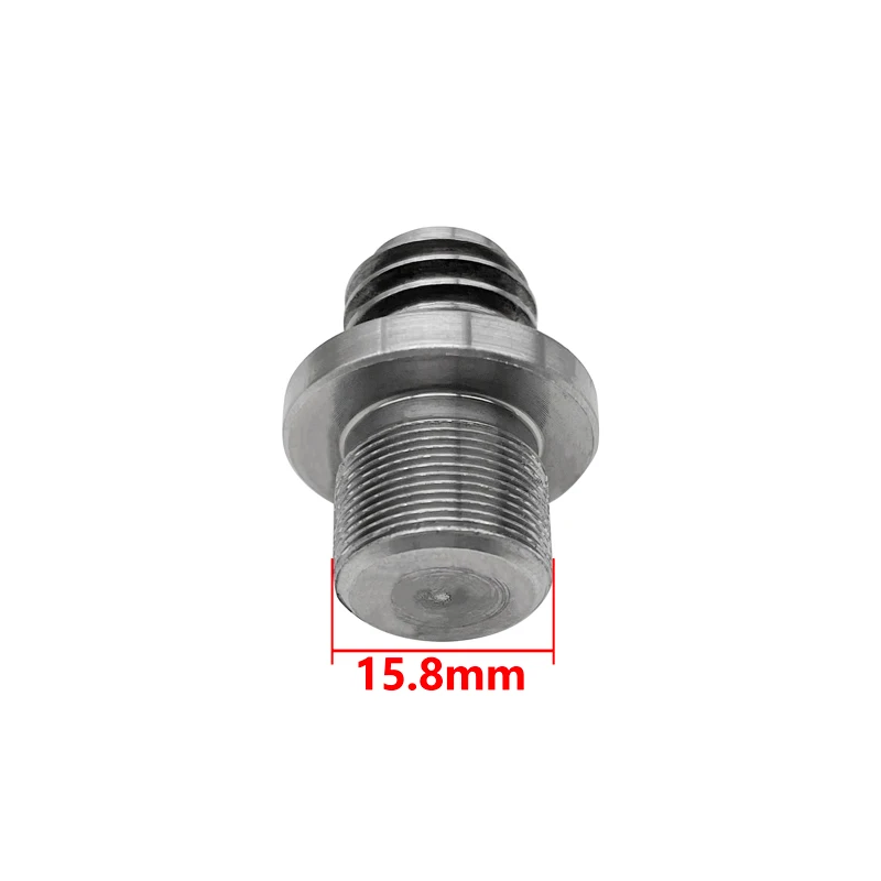 2pcs/5pcs Prism Adapter M16mm to 5/8 thread adapter for prism pole Stainless steel Prism converted adapter