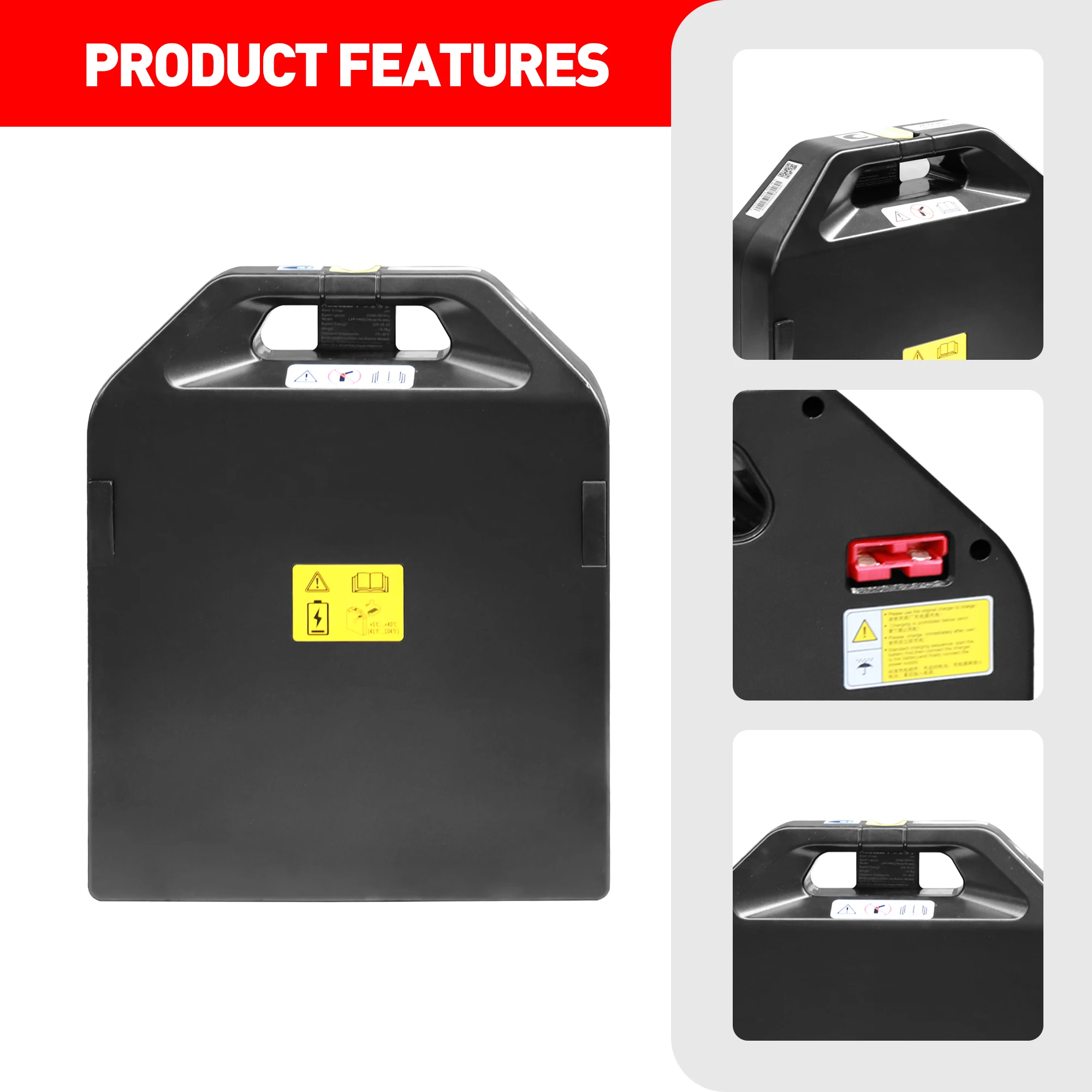 48V 20Ah LiFePO4 Lithium Battery for Electric Pallet Truck Jack NOBLELIFT ATOM PTE20Q-A