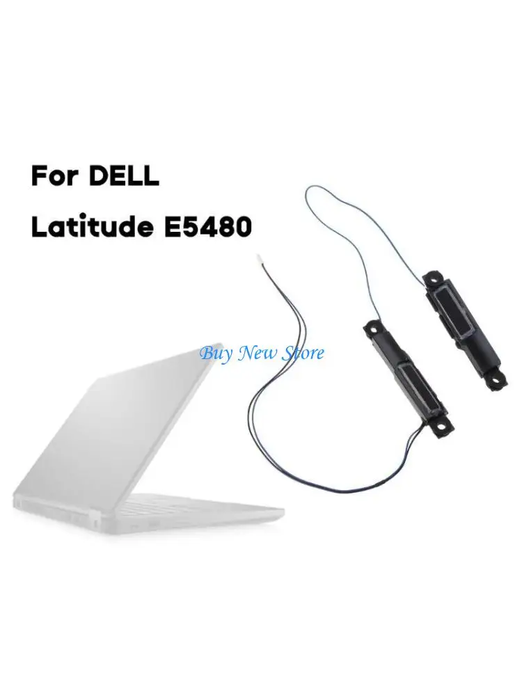

20ce 2pcs Внутренняя замена динамика Черный громкоговоритель для широты E5480