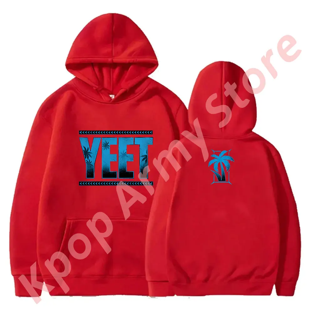 Jey Uso Yeet Hoodies โลโก้ใหม่ Pullovers คอสเพลย์ผู้หญิงผู้ชายแฟชั่น Casual HipHop เสื้อแขนยาว