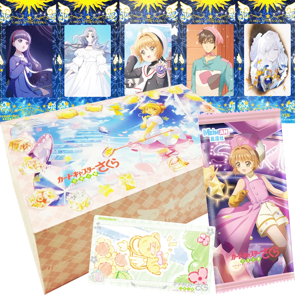 

Anime Collection Cards Highly Popular Magical Girl Classic Comic Style Commemorative Picture Album SSR Cards Table Toys Gifts