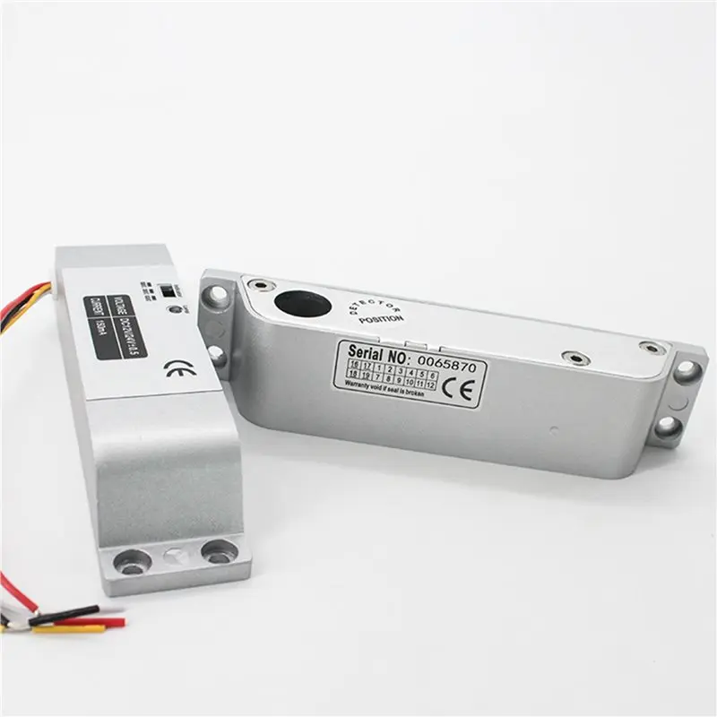 【 الجمعة السوداء】10X قفل مسمار كهربائي 4 أسلاك DC12V أقفال نقر إلكترونية قفل باب خشبي قفل باب Lron